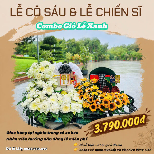Combo Đồ Lễ Cô Sáu và Chiến Sĩ